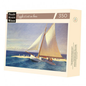 Puzzle 350 pièces - Edward Hopper - Le bateau à voile