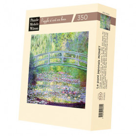 Puzzle 350 pièces - Claude Monet - Le pont Japonais