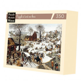 Puzzle 350 pièces - Bruegel - Le Dénombrement de Bethléem