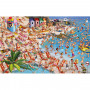 Puzzle The Beach by François Ruyer - 1000 pieces