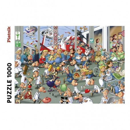 Puzzle 1000 pièces François Ruyer - Urgences