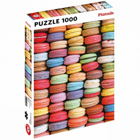 Puzzle Challenge 1000 pièces - Macarons