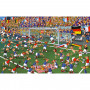 Puzzle 1000 pièces François Ruyer - Le terrain de football