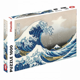 Puzzle 1000 pièces Hokusai - La grande vague
