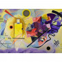 Puzzle 1000 pièces Kandinsky - Jaune, rouge, bleu