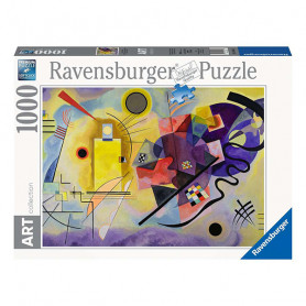 Puzzle 1000 pieces Kandinsky - Yellow, red, blue