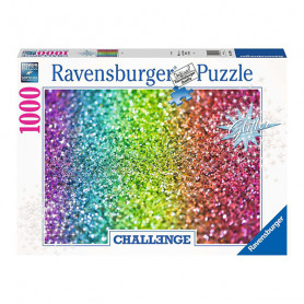 Puzzle Challenge 1000 pièces - Paillettes