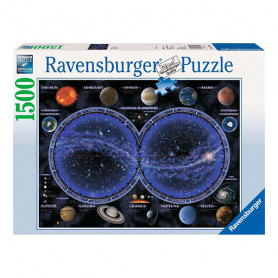 Puzzle 1500 pieces - Celestial Planisphere