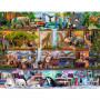 Puzzle 2000 pièces Aimee Stewart - Magnifique monde animal