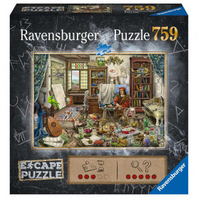 Puzzle escape 759 Pièces - Atelier d'artiste