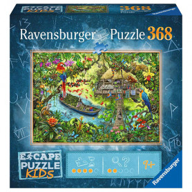 Puzzle escape 368 Pièces - Expédition dans la jungle