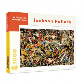 Jackson Pollock 1000 Piece Jigsaw Puzzle - Convergence