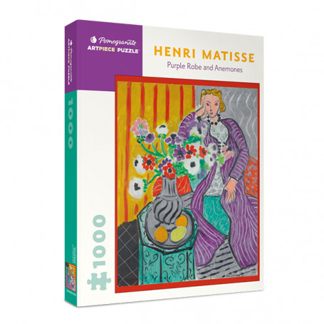 Puzzle 1000 pièces Matisse - Purple robe et anemone