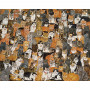 Puzzle 1000 pièces Ditz - Double Cat-spread