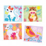 Collage velours Petits animaux Artistic patch - Djeco