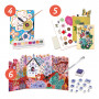 Coffret 6 activités Le jardin de fleurs - Djeco