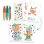 Set of 6 activities - Animal houses - Djeco