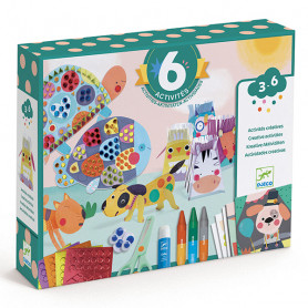 Coffret 6 activités - Les animaux et leur maison - Djeco