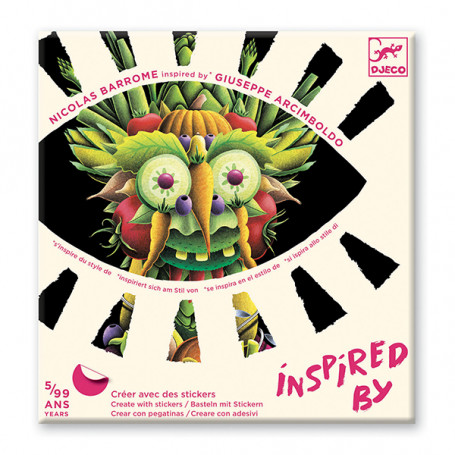 Stickers Giuseppe Arcimboldo - Le primeur - Inspired By