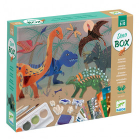 Coffret 6 activités Le monde des dinosaures - Djeco