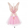 Adjustable Cathline Rose skirt + wings - Girl costume
