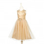 Noraline Gold Dress - Girl costume