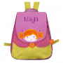 Back bag with embroidered first name - Mylène