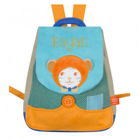Back bag with embroidered first name - Bigre Tiger