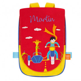 Back bag with embroidered first name - Sidecar