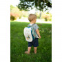 Backpack with embroidered first name - The boy and the squirrel