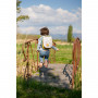 Backpack with embroidered name - The boy and the hang glider