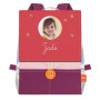 Photo backpack with embroidered name - Grenadine
