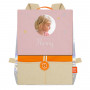 Photo backpack with embroidered name - Powder