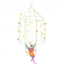 Aviary for Elves - Cotillion - Mobile in metal
