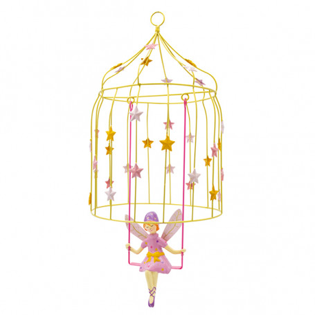 Aviary for Elves - Stars - Mobile in metal