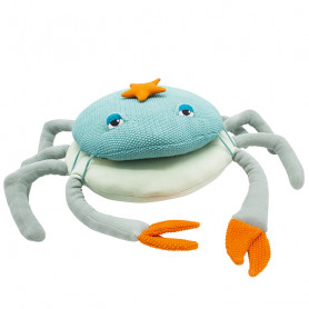 Coussin Grand Crabe Chiné