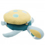 Coussin Grande Tortue Bleue