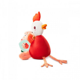 Doudou multi-activités - Paulette la poulette