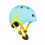 Scoot and Ride Helmet - Blueberry Blue and Yellow - Size XS