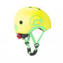 Scoot and Ride Helmet - Lemon Yellow and Kiwi Green - Size XS