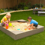 Garden Sandbox - Gray