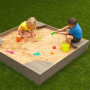 Garden Sandbox - Gray