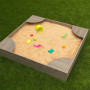 Garden Sandbox - Gray