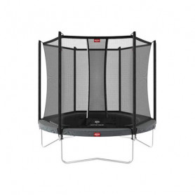 Trampoline BERG Favorit gris 270 sur pieds avec filet de protection Comfort