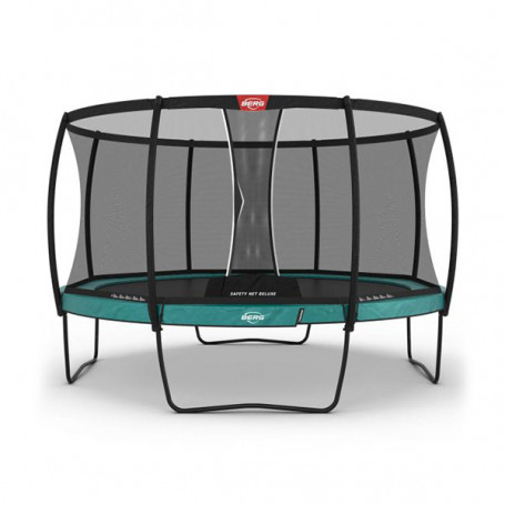 BERG Champion 330 trampoline on legs with Deluxe safety net