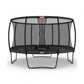 BERG Champion 430 trampoline on legs with Deluxe safety net