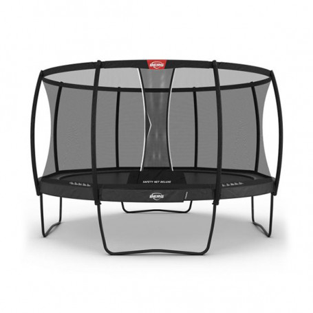 BERG Champion 430 trampoline on legs with Deluxe safety net XL