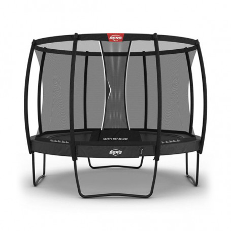 BERG Elite 380 trampoline on legs with Deluxe safety net