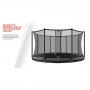 Trampoline BERG Favorit 270 gris semi-enterré avec filet de protection Comfort