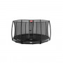 Trampoline BERG Elite 330 semi-enterré avec filet de protection Deluxe